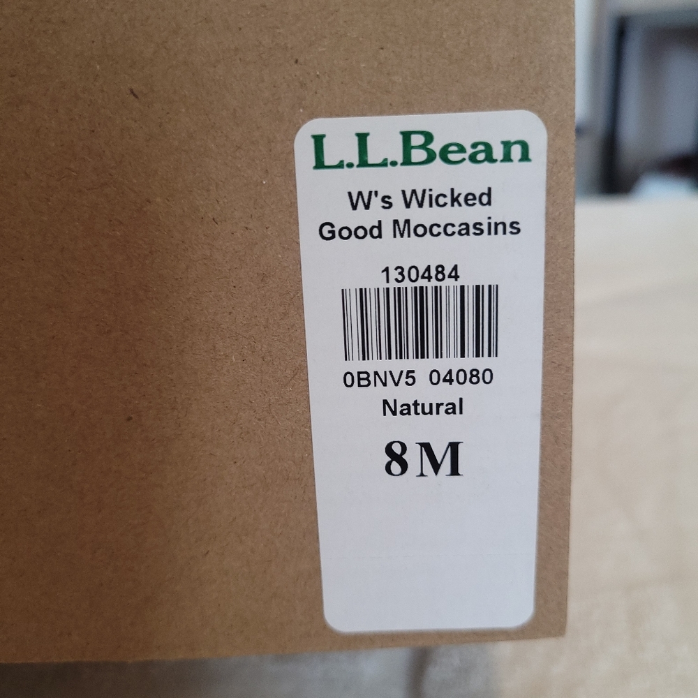 L.L. Bean Women's Wicked Good Moccasins Size 8 - Picture 3 of 7